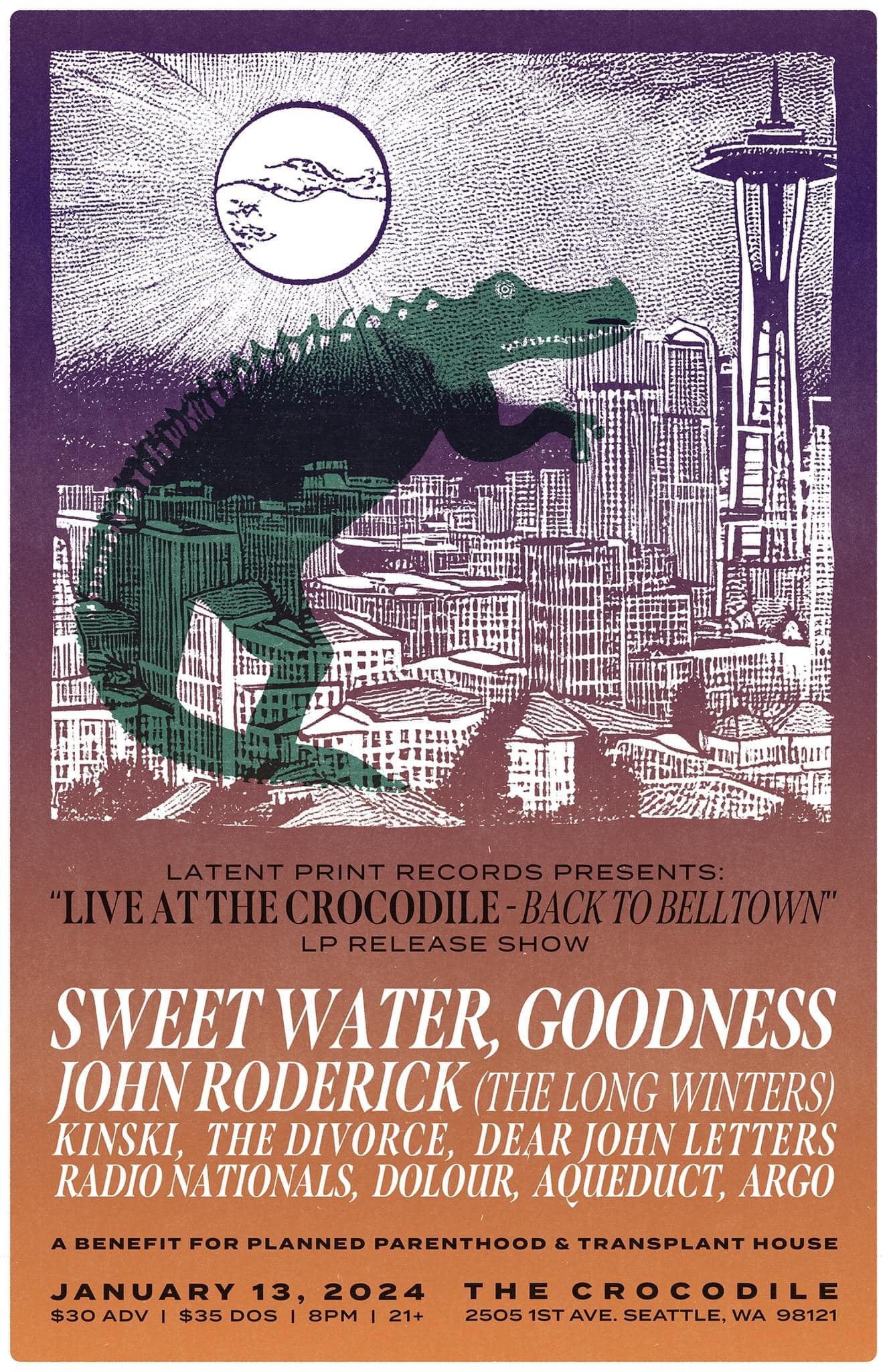crocodile show poster